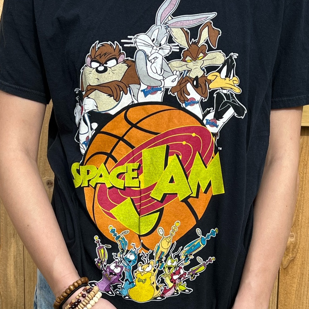 Black SpaceJam Tee